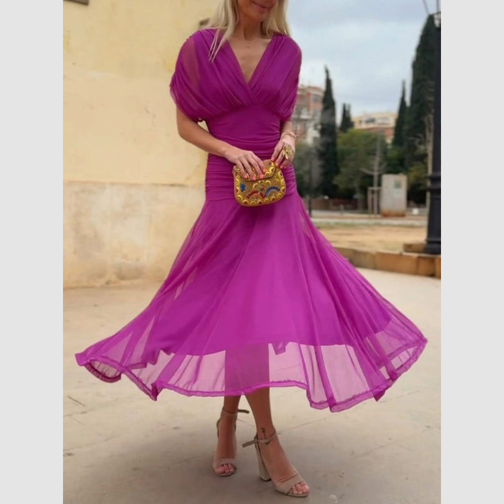 Breana™ Mesh Flower Dress