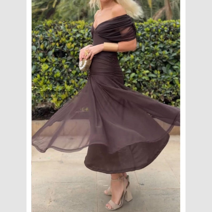 Breana™ Mesh Flower Dress