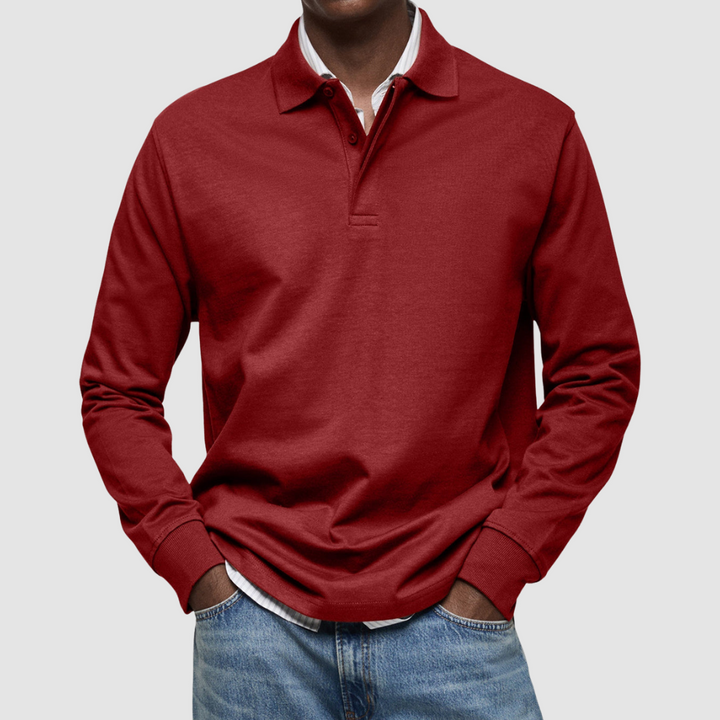 Bradford™ Casual Long Sleeve Polo