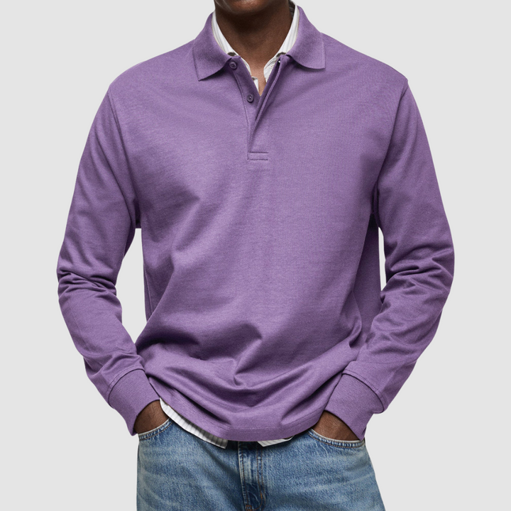 Bradford™ Casual Long Sleeve Polo