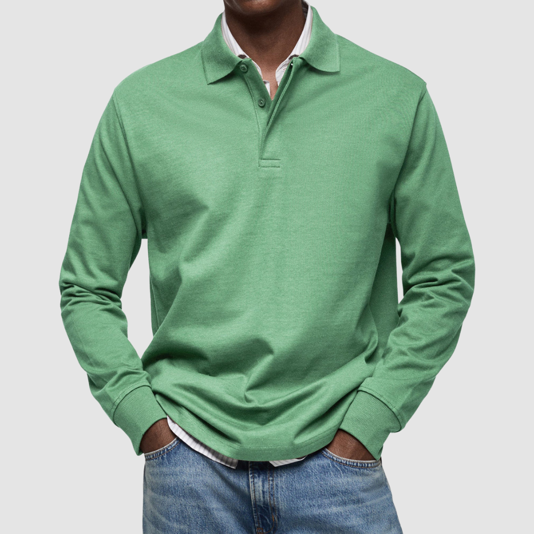 Bradford™ Casual Long Sleeve Polo