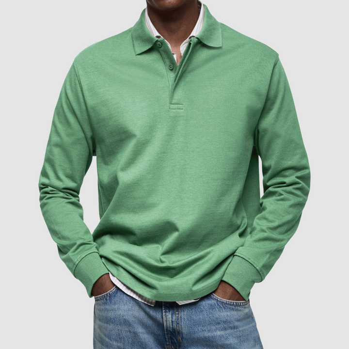 Bradford™ Casual Long Sleeve Polo