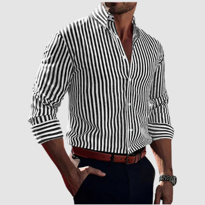 Nate™ Elegant Striped Shirt
