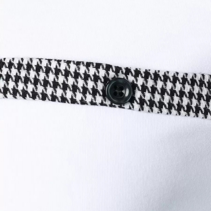 Matteo™ Houndstooth Polo Shirt