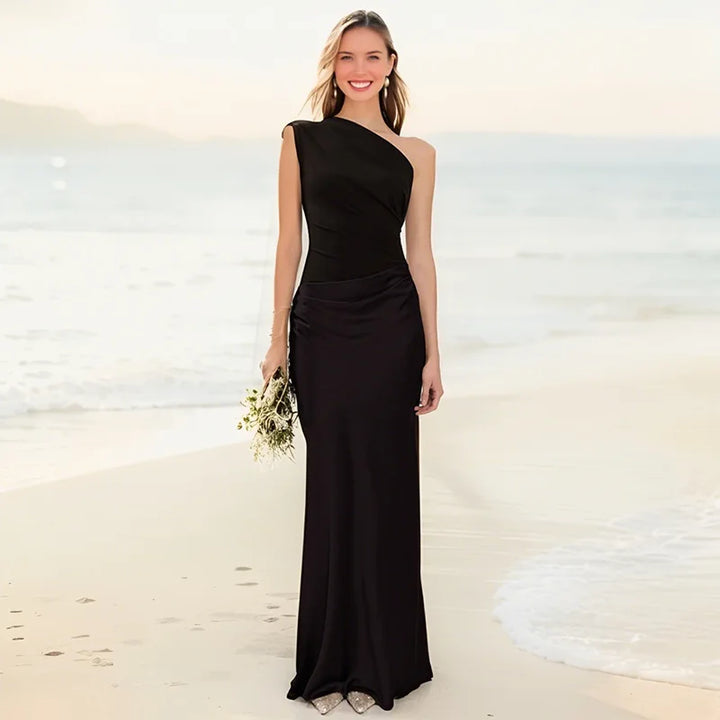 Seana™ One-Shoulder Maxi Dress
