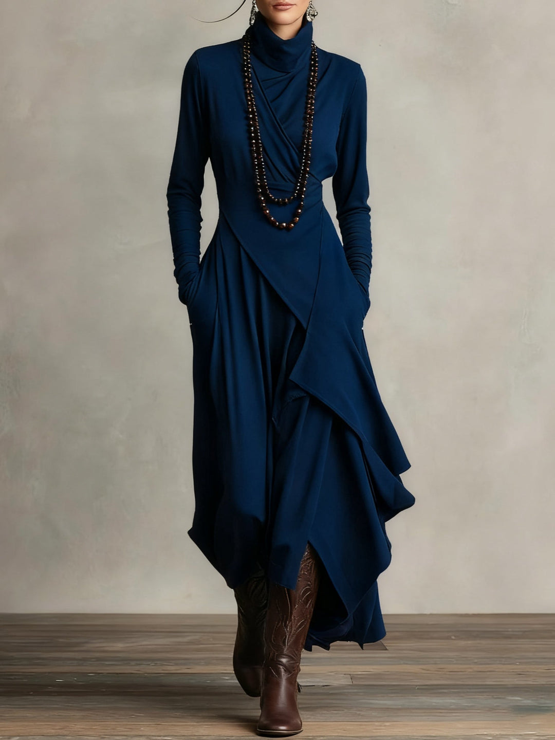 Katia™ Pleated Maxi Dress