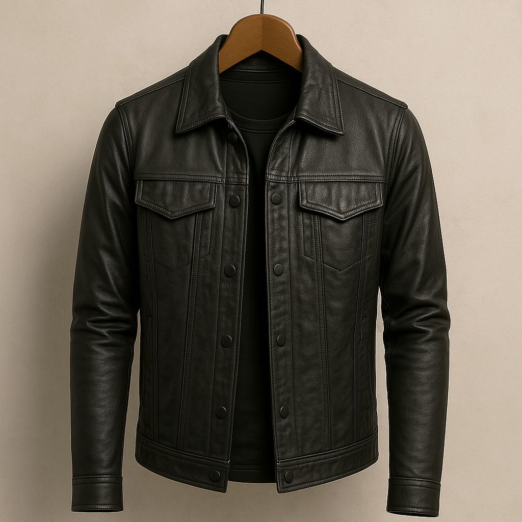 Harvey™ Classic Leather Jacket