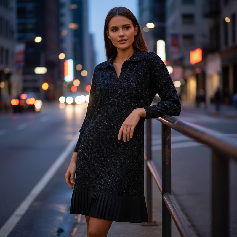 Lexy™ Comfortable Knitted Dress